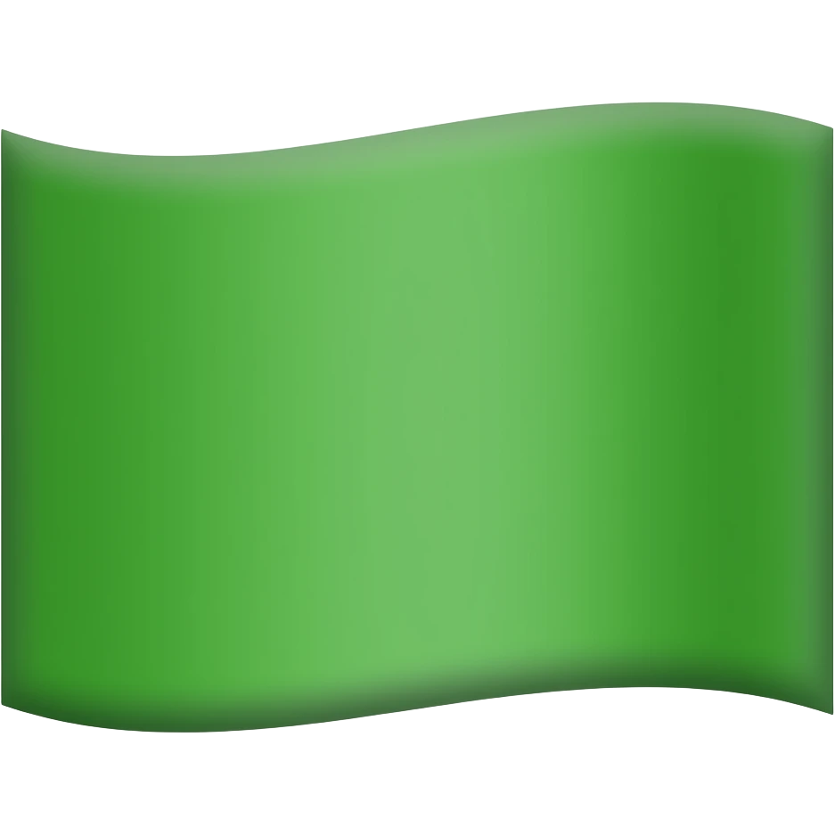 🚩 in green emoji