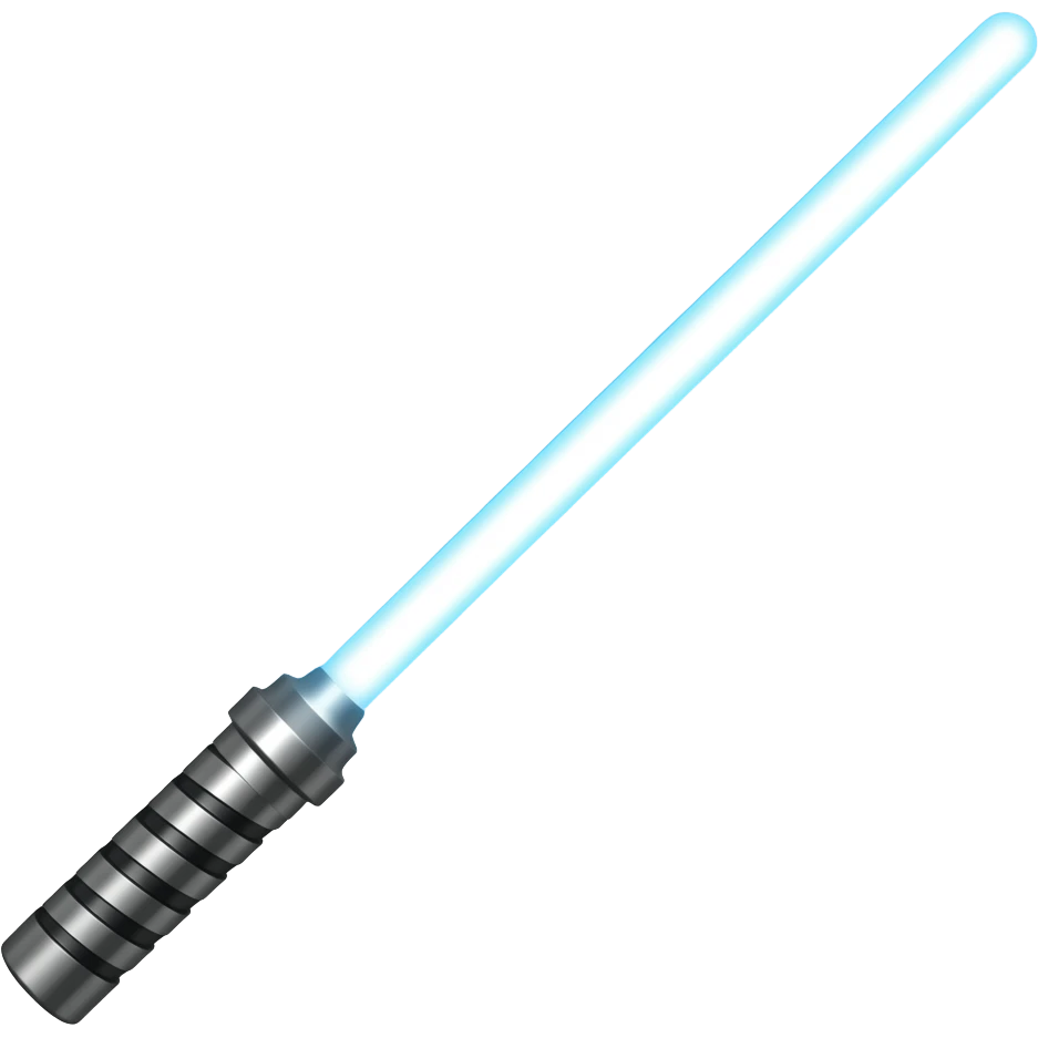 Lightsaber emoji