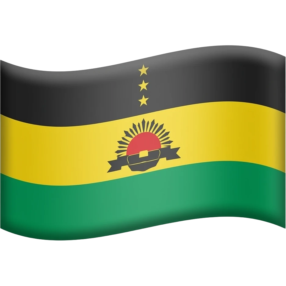 Lezgin flag emoji