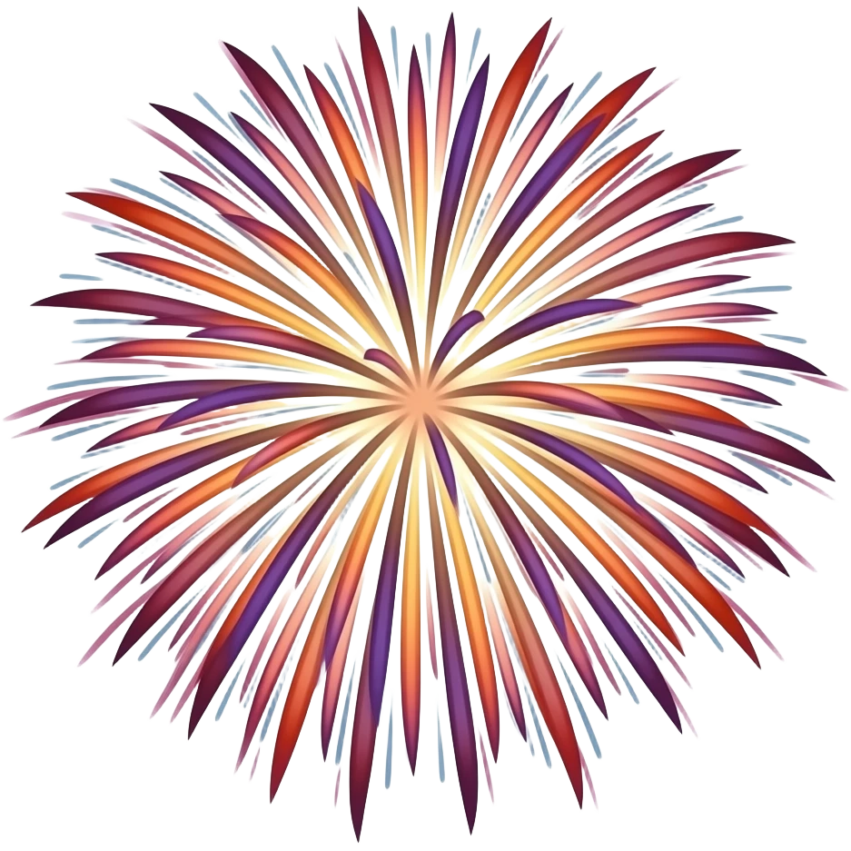1 January emoji