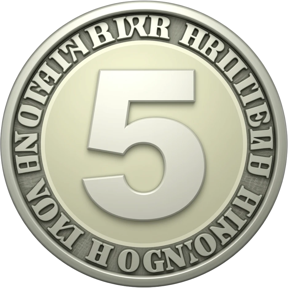 5 dollars emoji