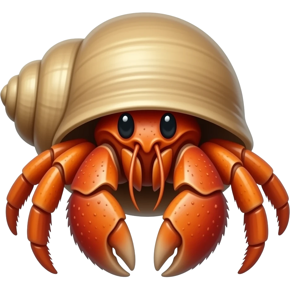 Hermit crab emoji