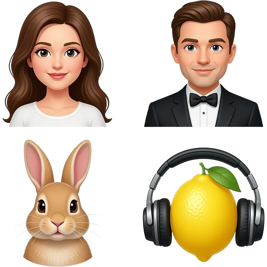👩🏻‍🐰‍👩🏽🕴🏿🍋🎧👩🏻 emoji