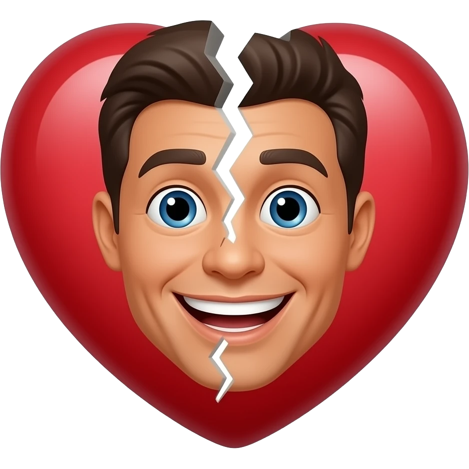 ek emoji ho smile karte karte heart break karde emoji