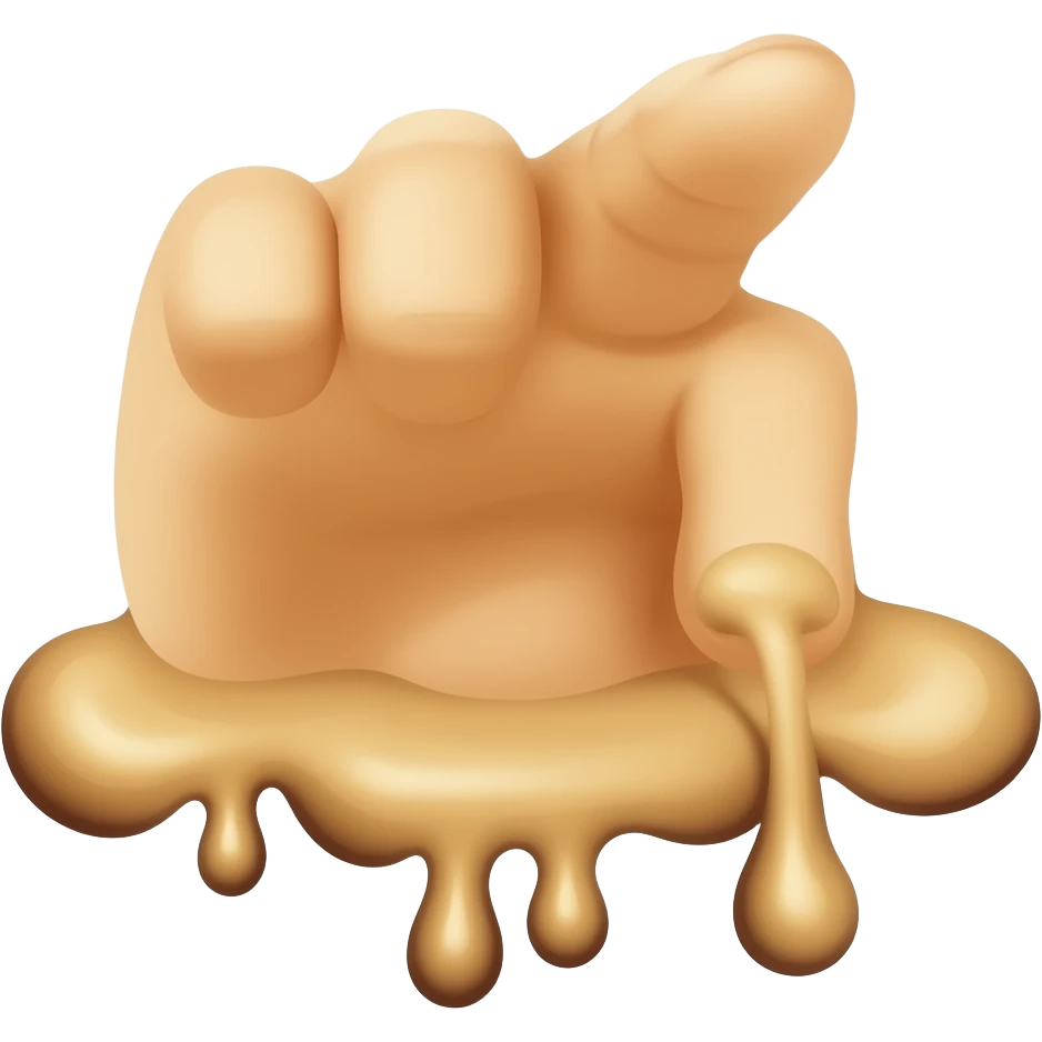 Make the booger spill emoji