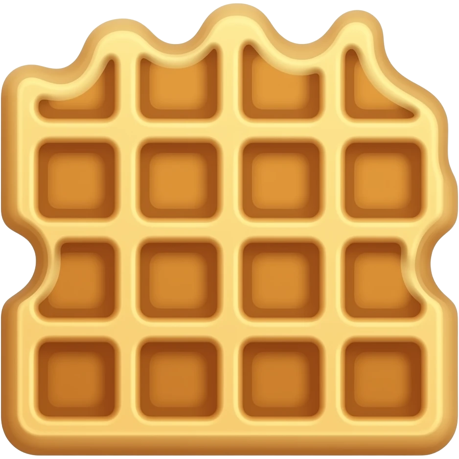 Protein waffles emoji
