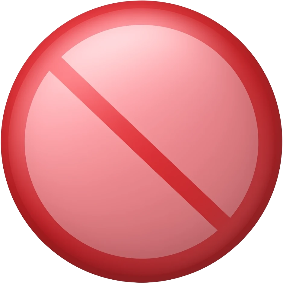 stop emoji
