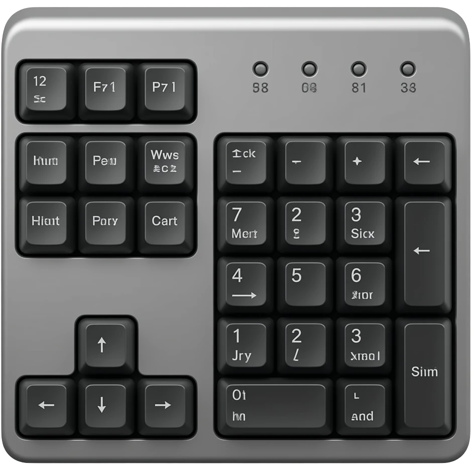 a full sized Keyboard for pc emoji