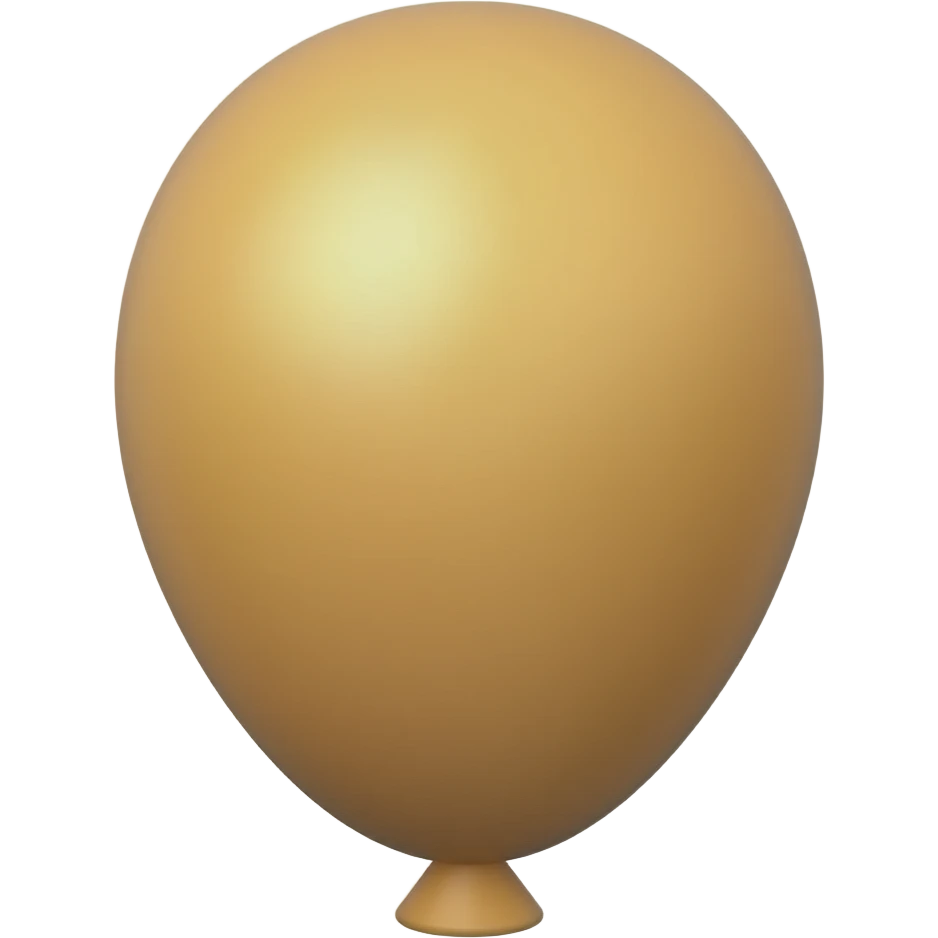 3D balloon emoji