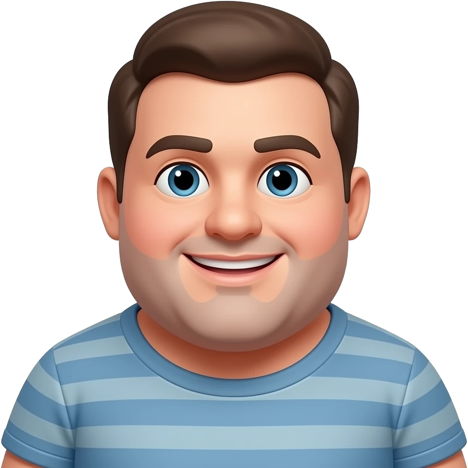 make a fat guy named Gerald emoji