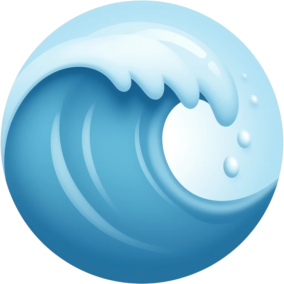 water wave emoji