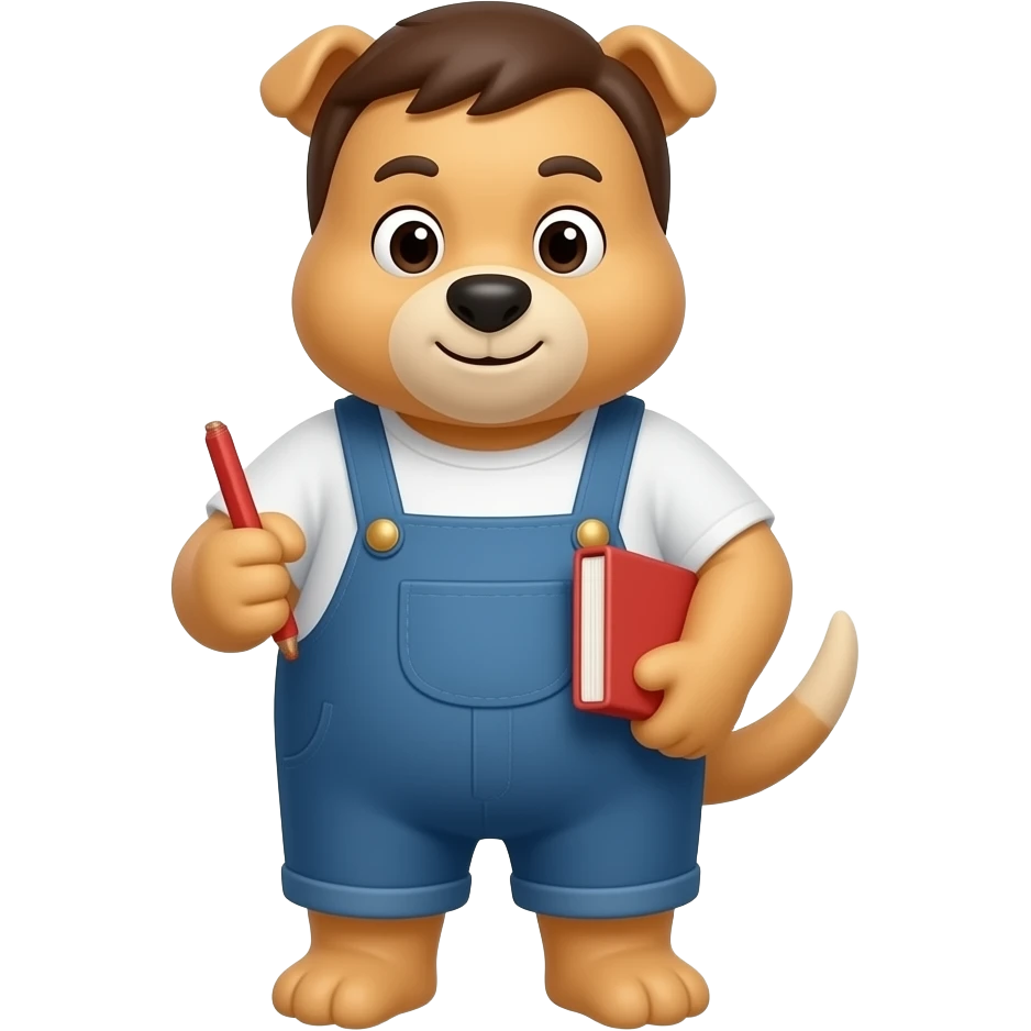 cub studying emoji