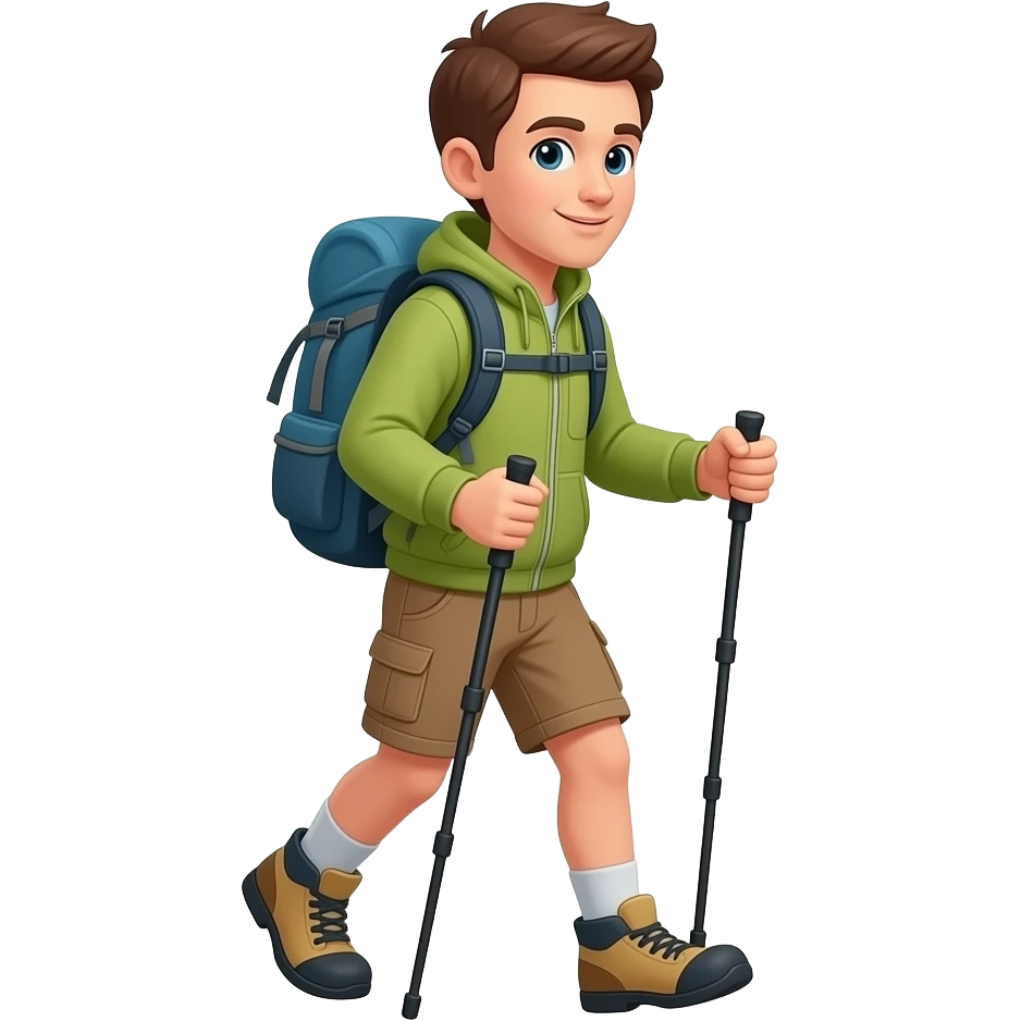 hiking emoji