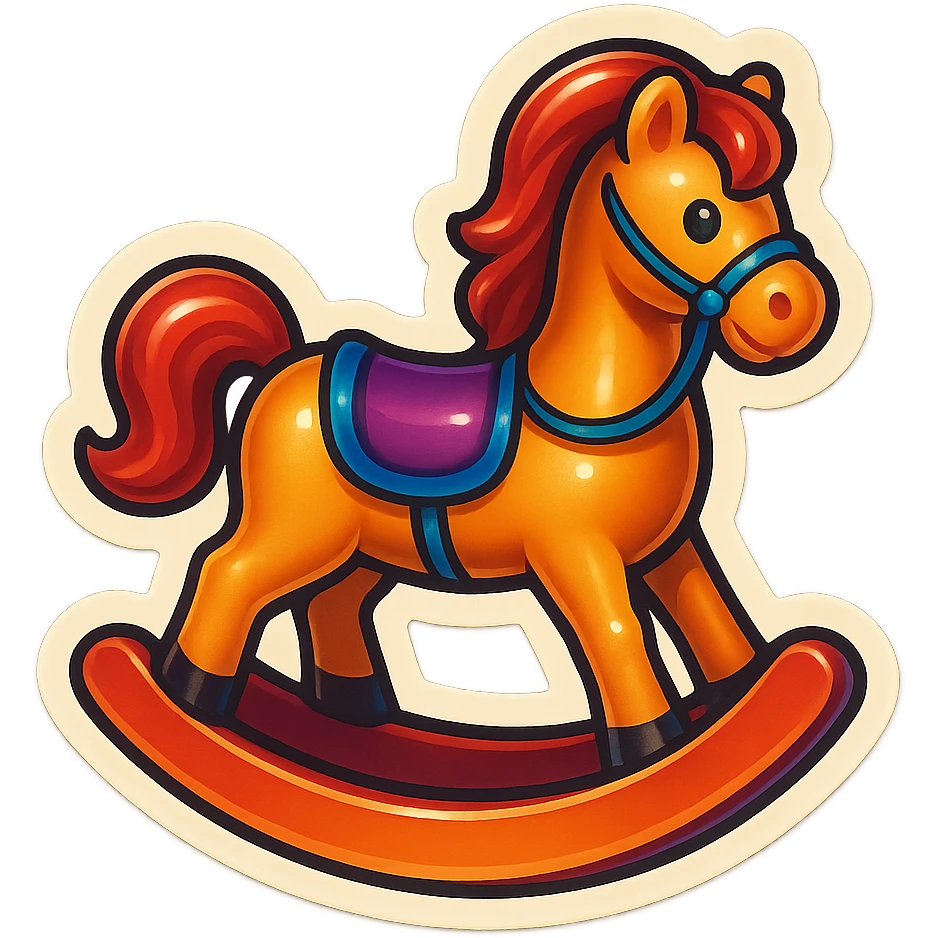 rocking horse emoji