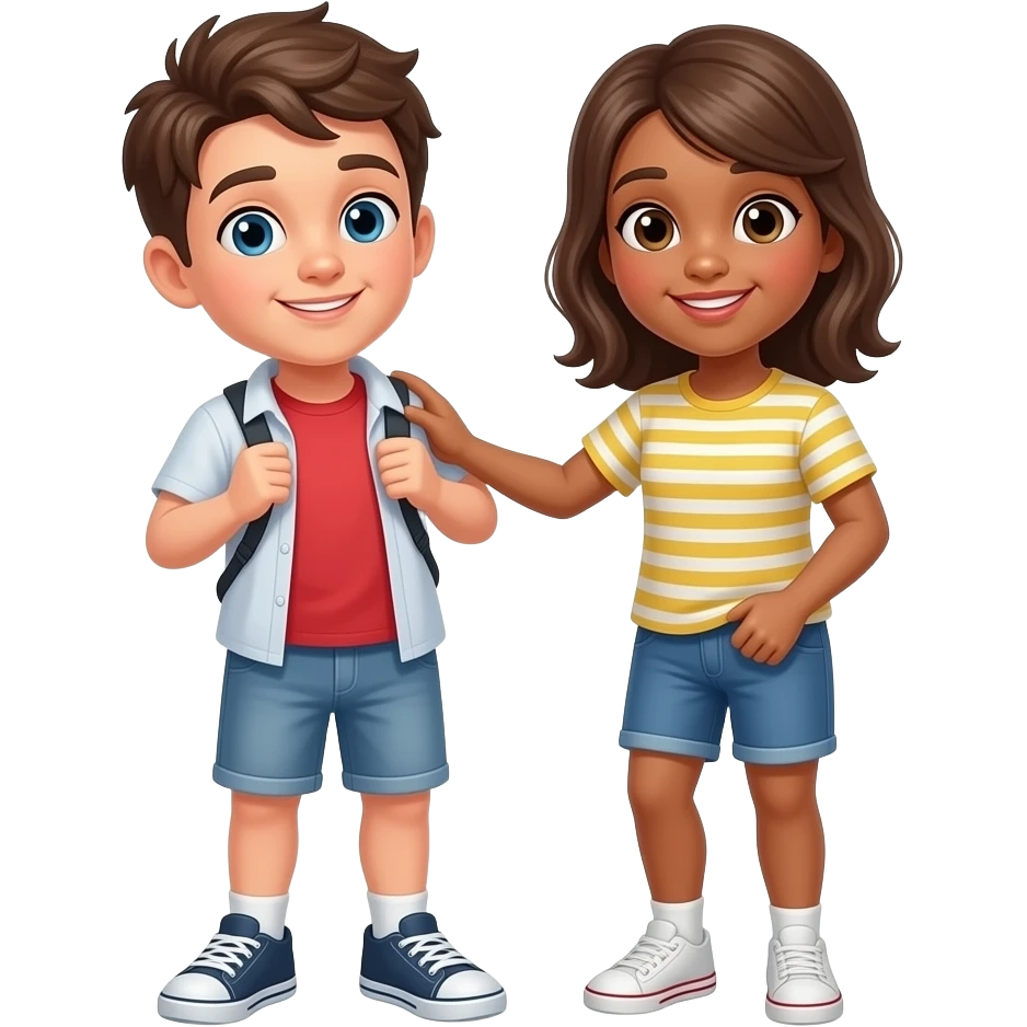 boy pulls girl psnts down and under ware emoji
