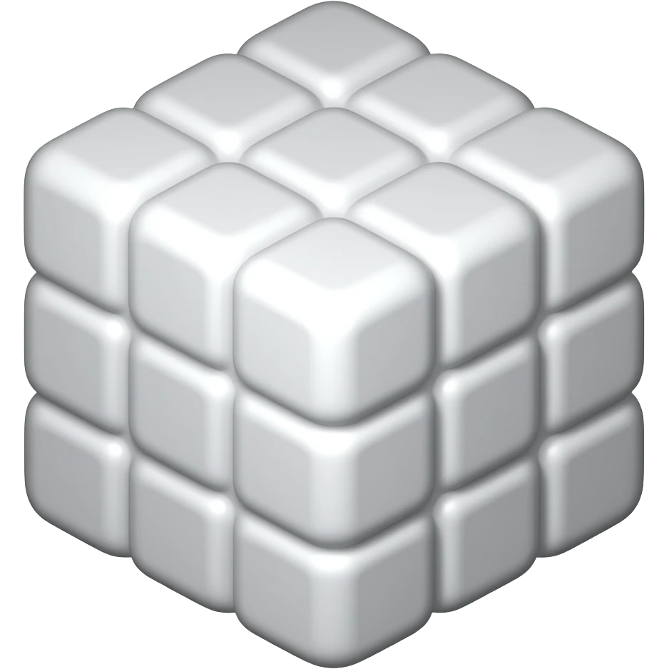 Cube emoji
