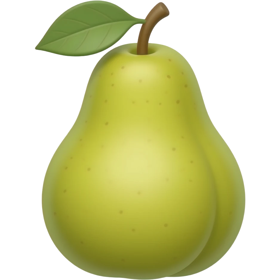 Pear emoji
