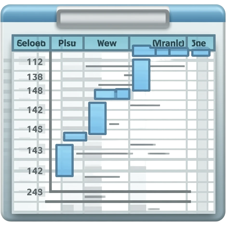 spreadsheet emoji
