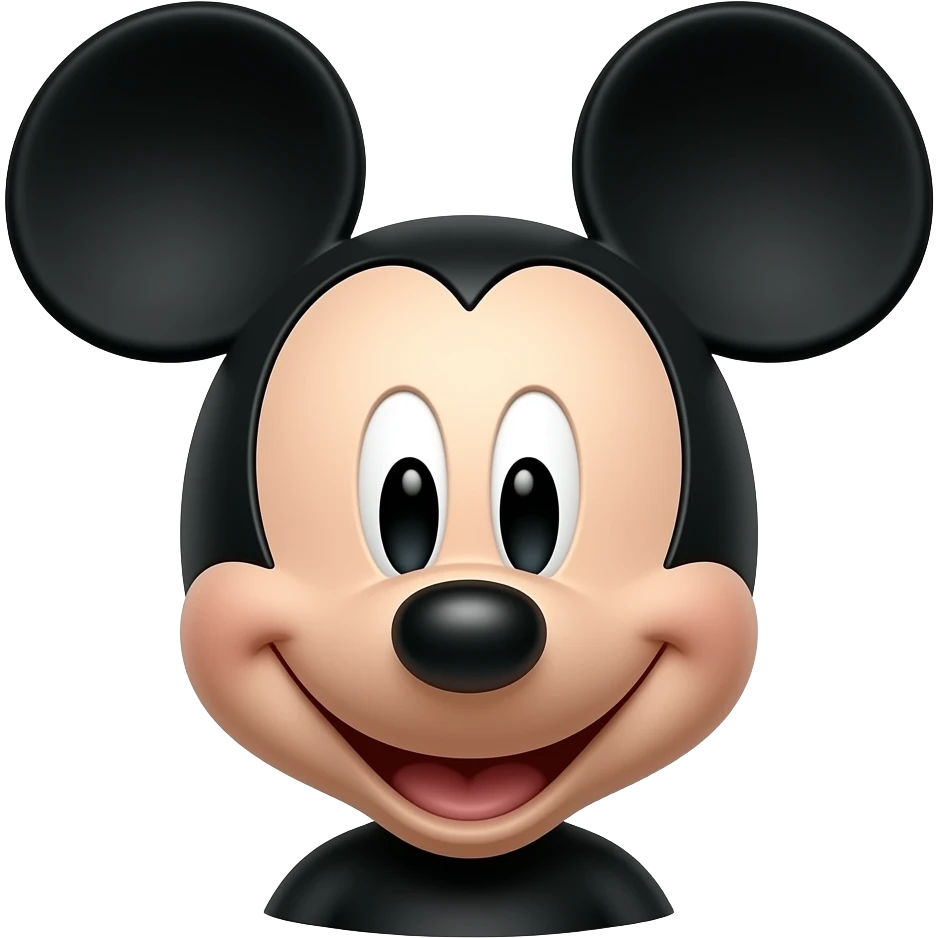 Mickey Mouse emoji