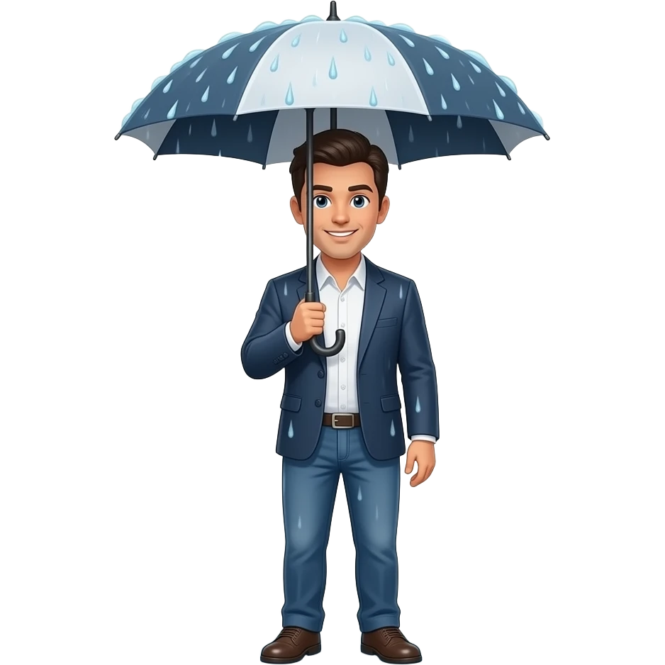 Raining on my parade emoji