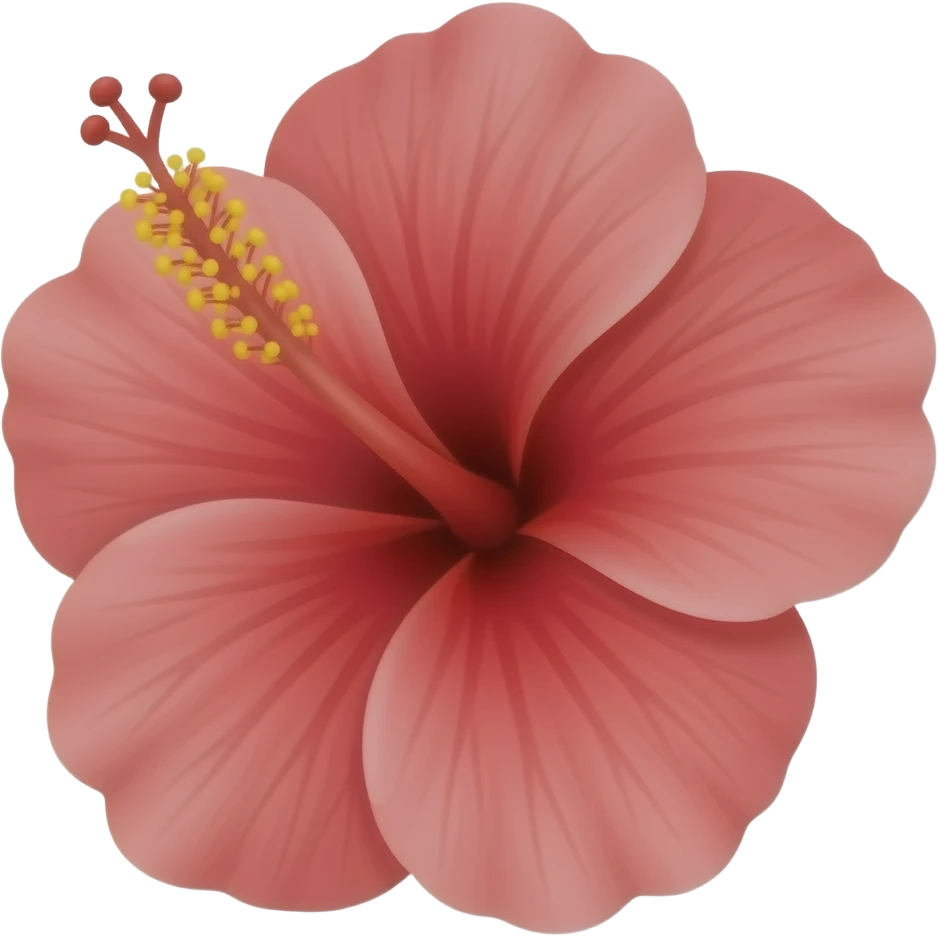 hibiscus emoji