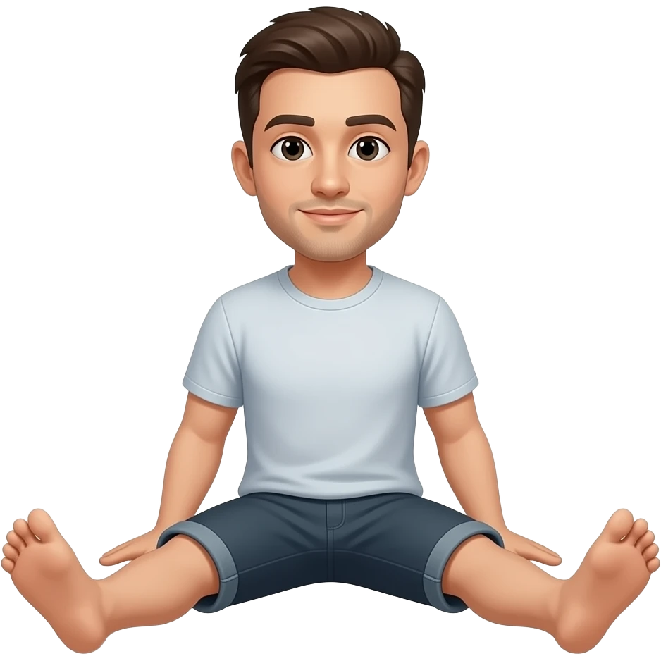 Open legs emoji