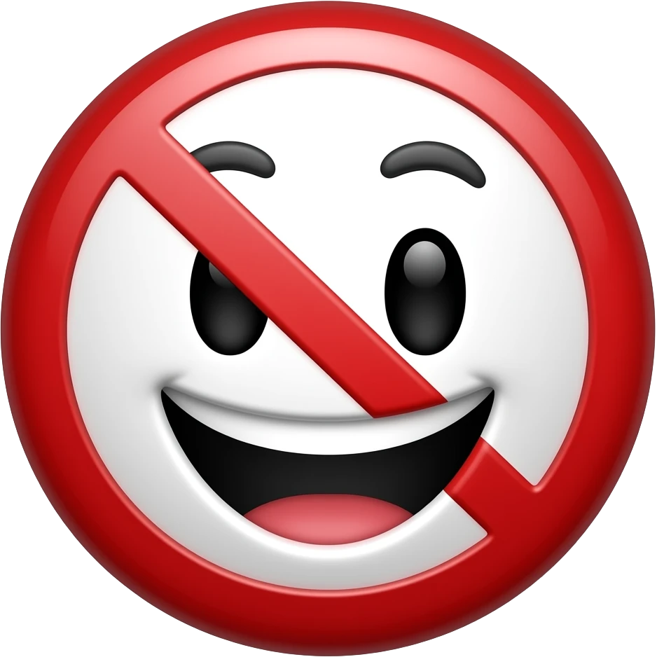 🚫🥳 emoji
