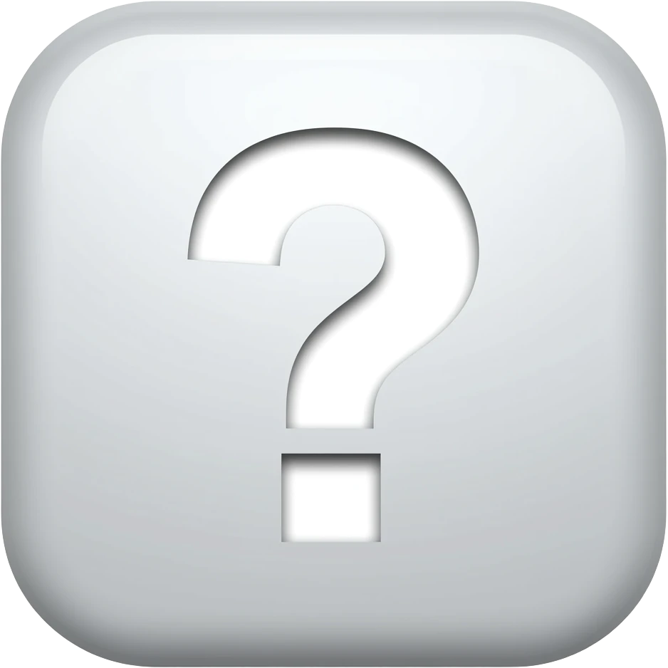 question emoji