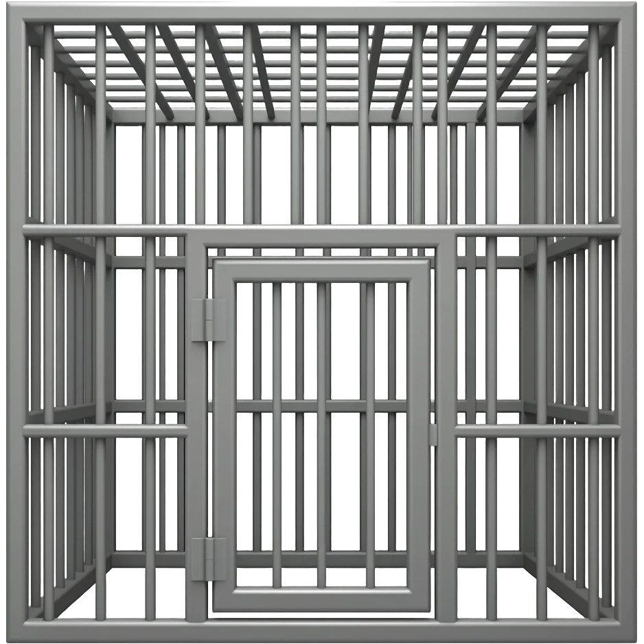 zoo cage door emoji