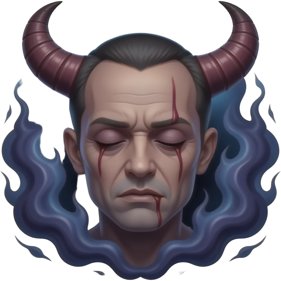 8. Sleep Paralysis Demon    Dark chaotic whispering energy. emoji