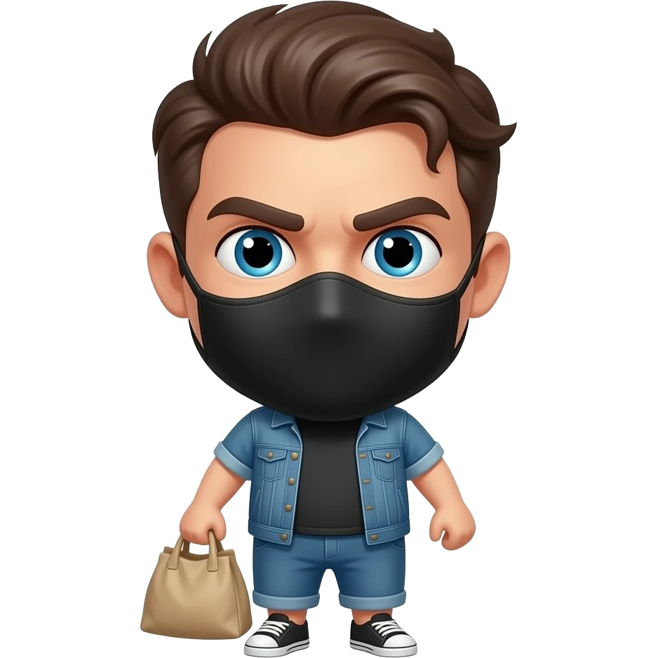 Crea el famoso emoji del ladrón emoji