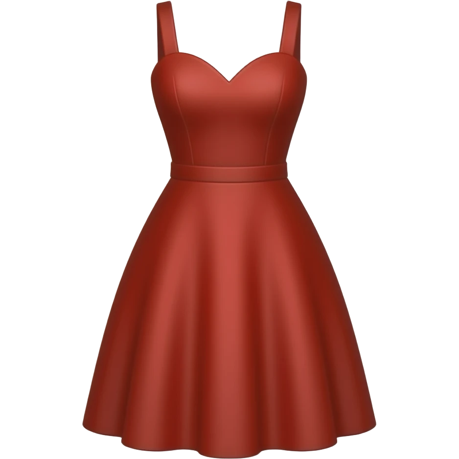 A red👗 emoji