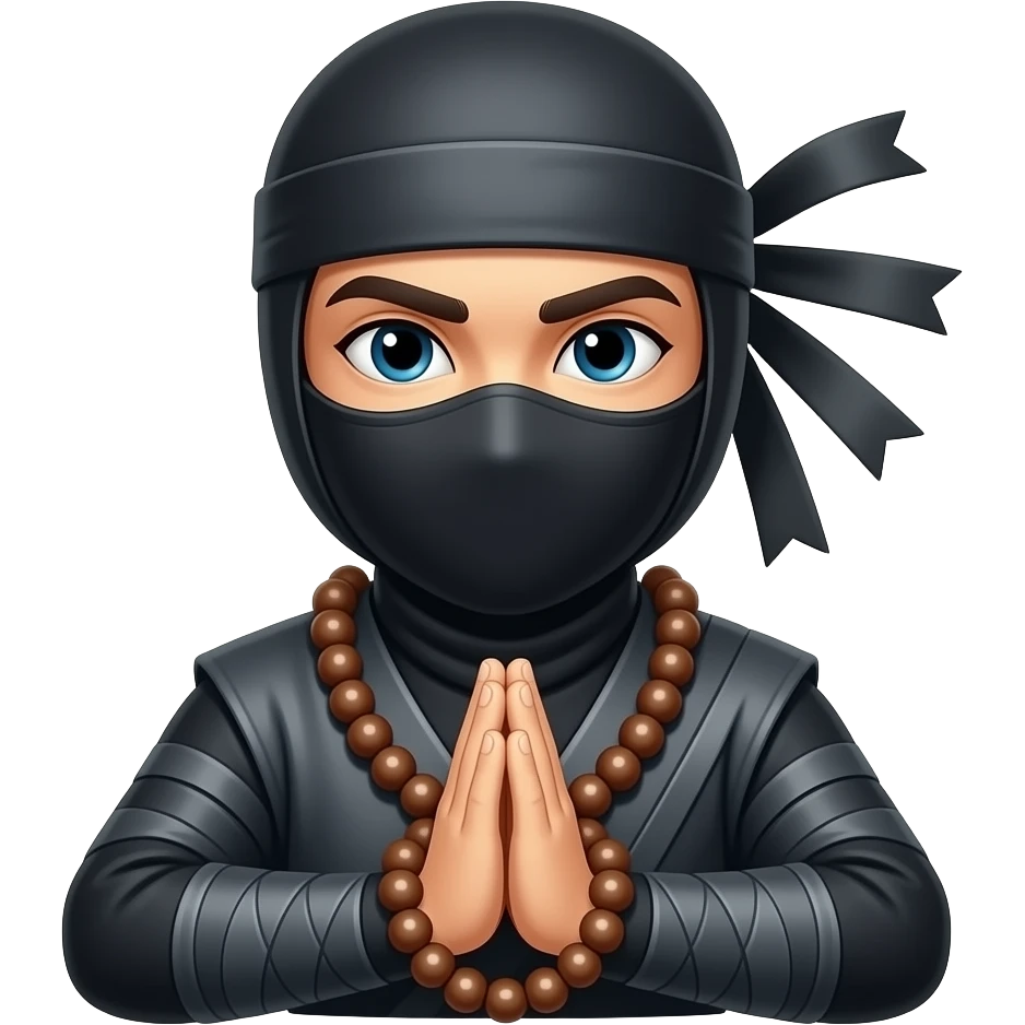 🥷📿 emoji
