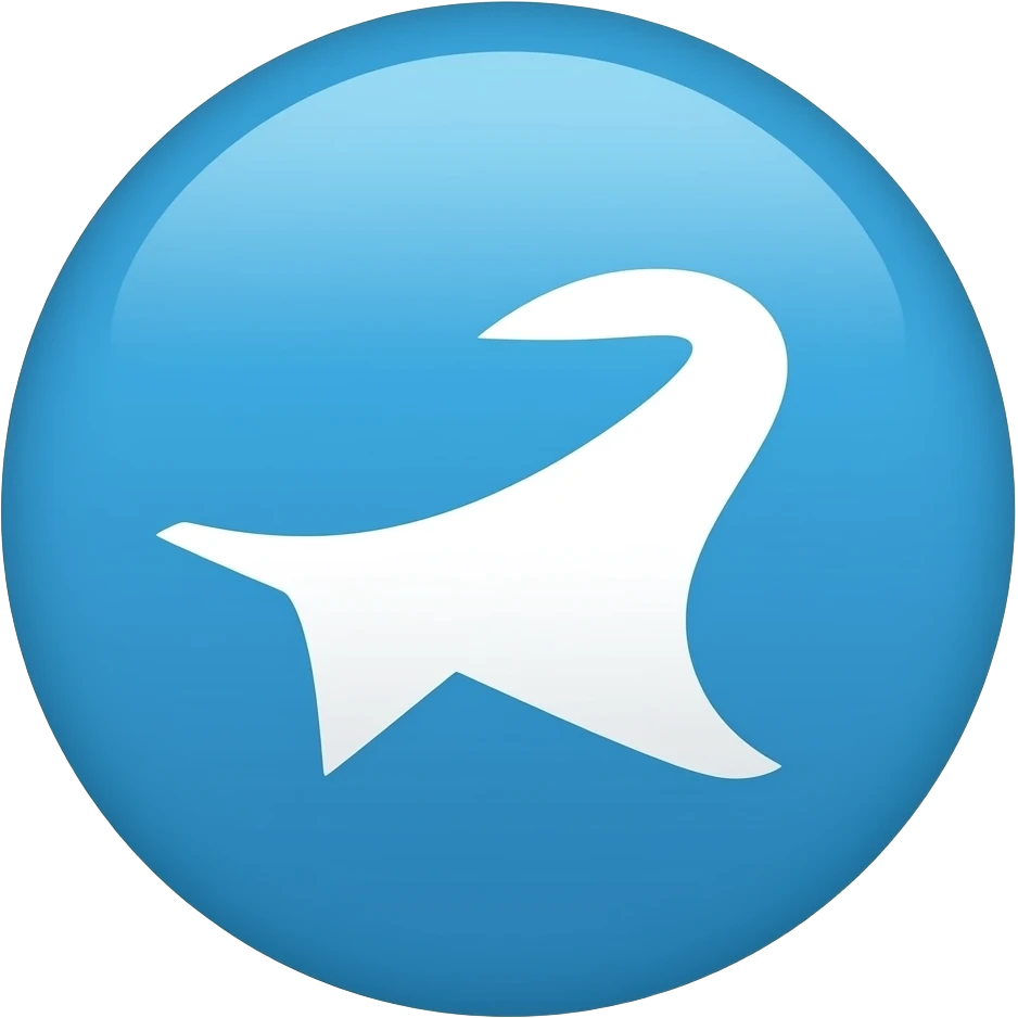 telegram logo emoji