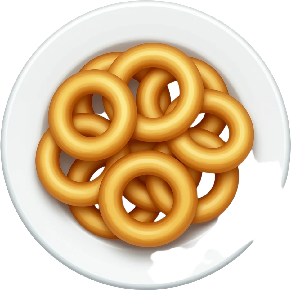 Onion ring dish emoji