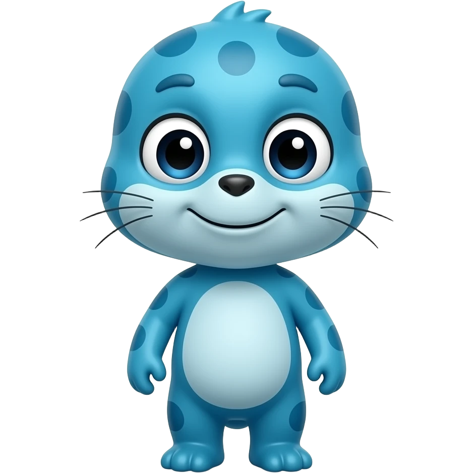 Chulito azul emoji