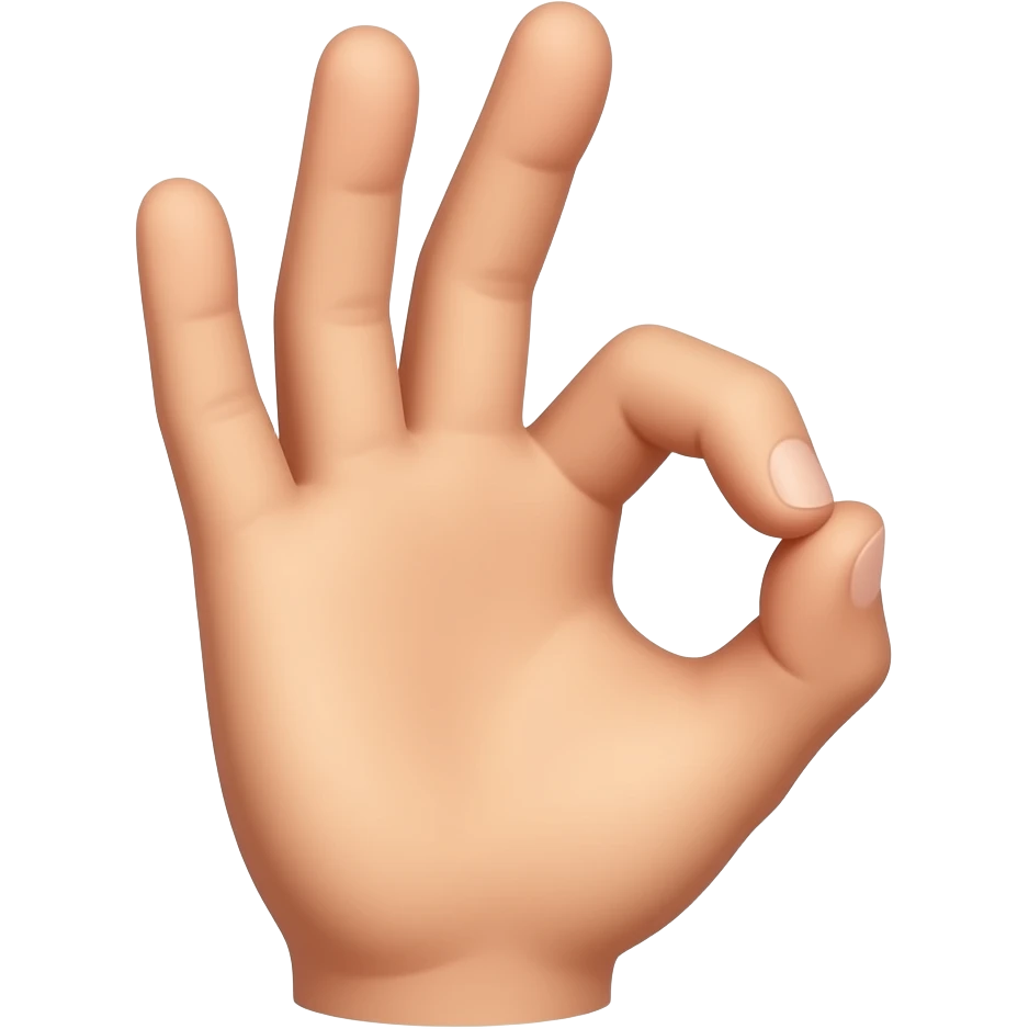 ঠিক আছে দিয়ে ইমোজি emoji