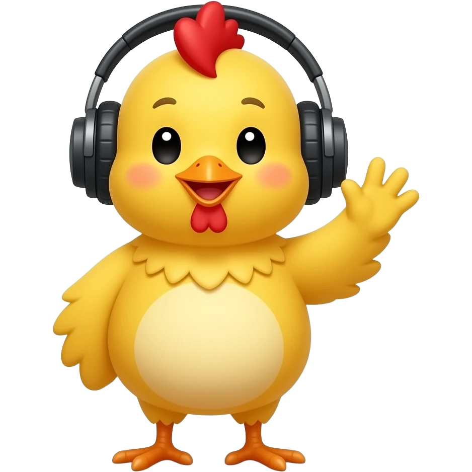 🐥👂🎶🤚 emoji