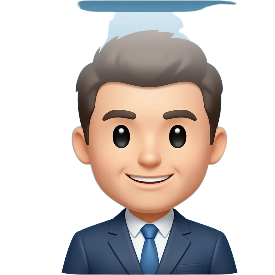 rounded modern character, Rectangle app store emoji