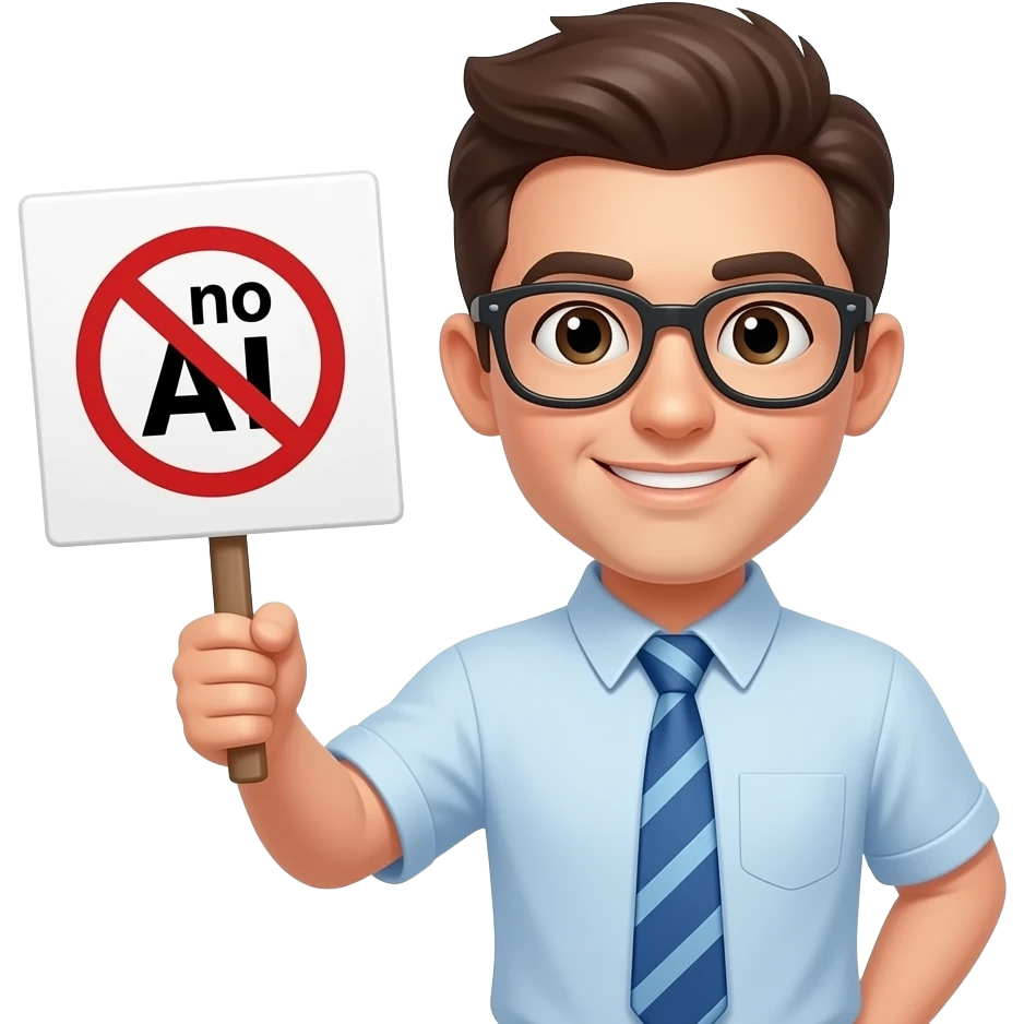 no ai emoji