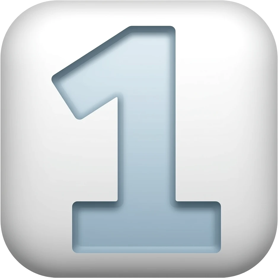 numero 1 emoji