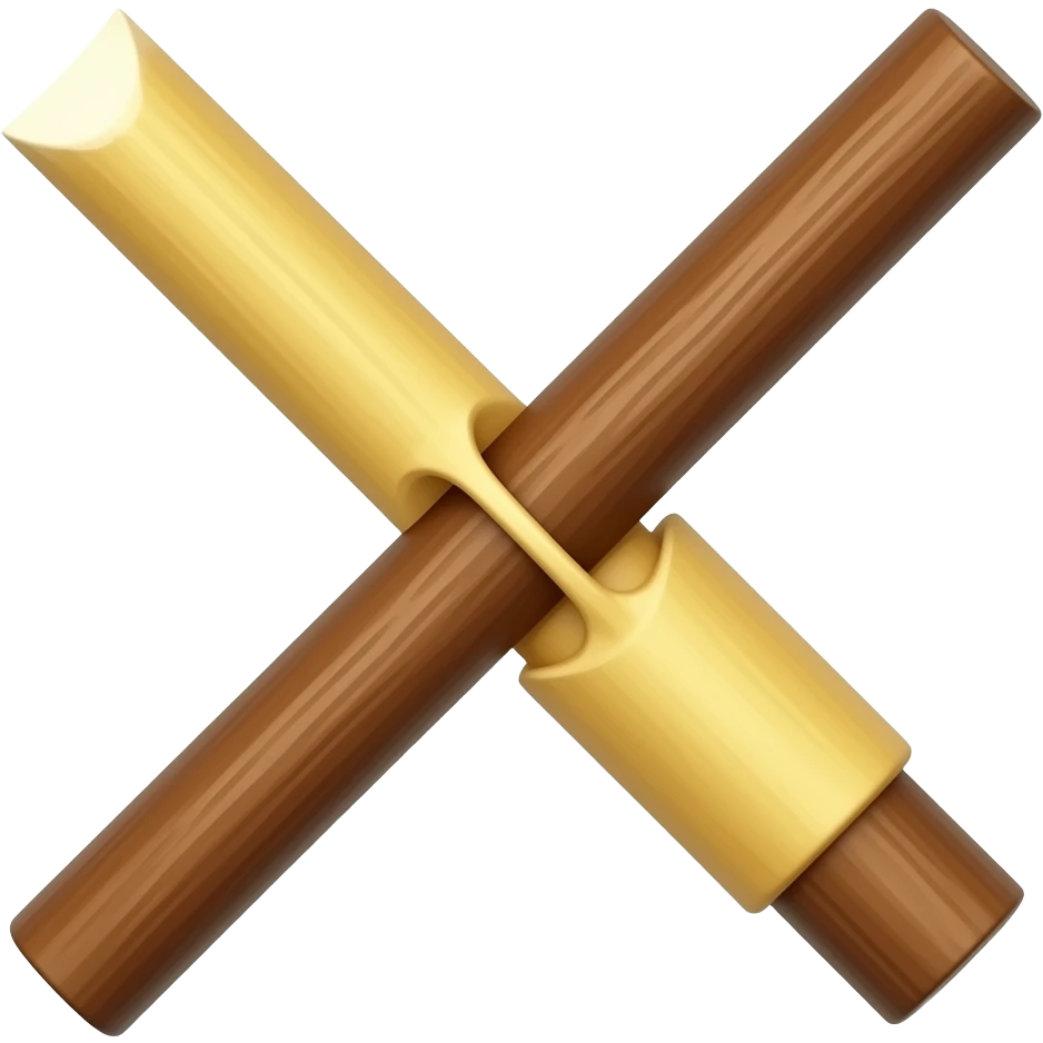Stick emoji