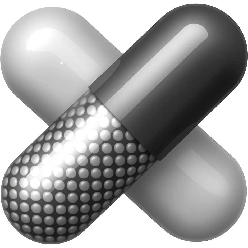 Black Pilule emoji