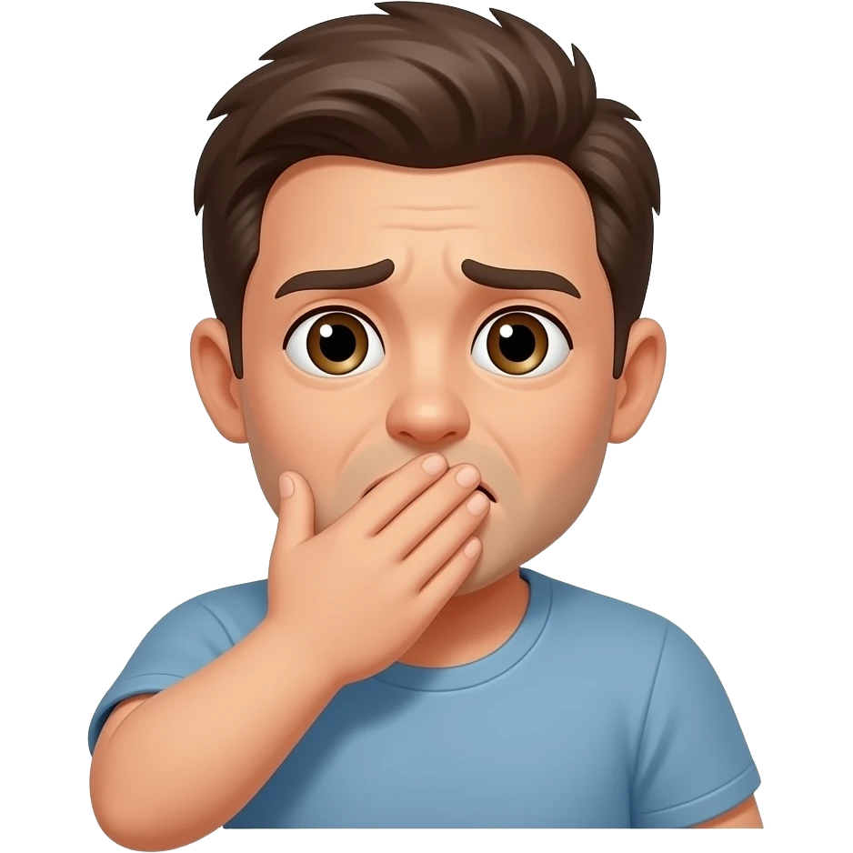 🤭👣 emoji