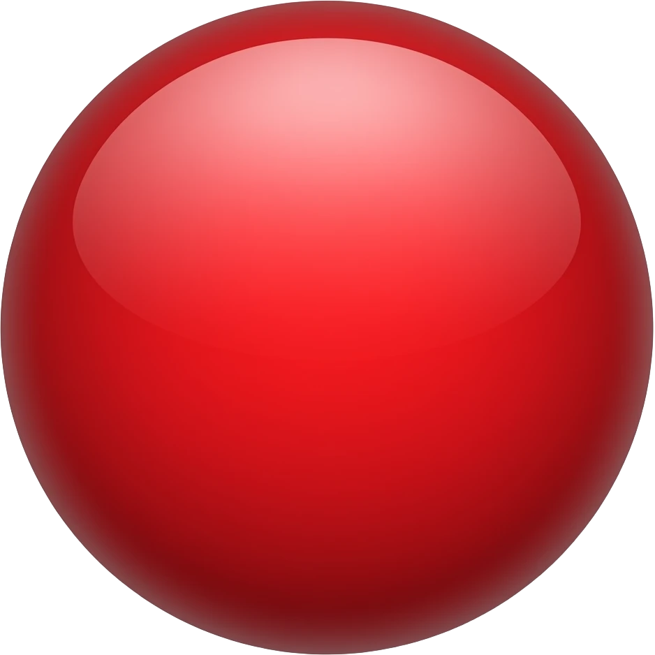 make the large one red emoji