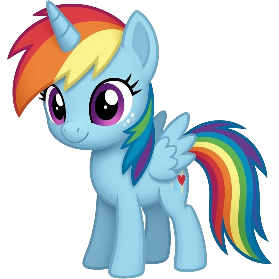 Rainbow Dash emoji