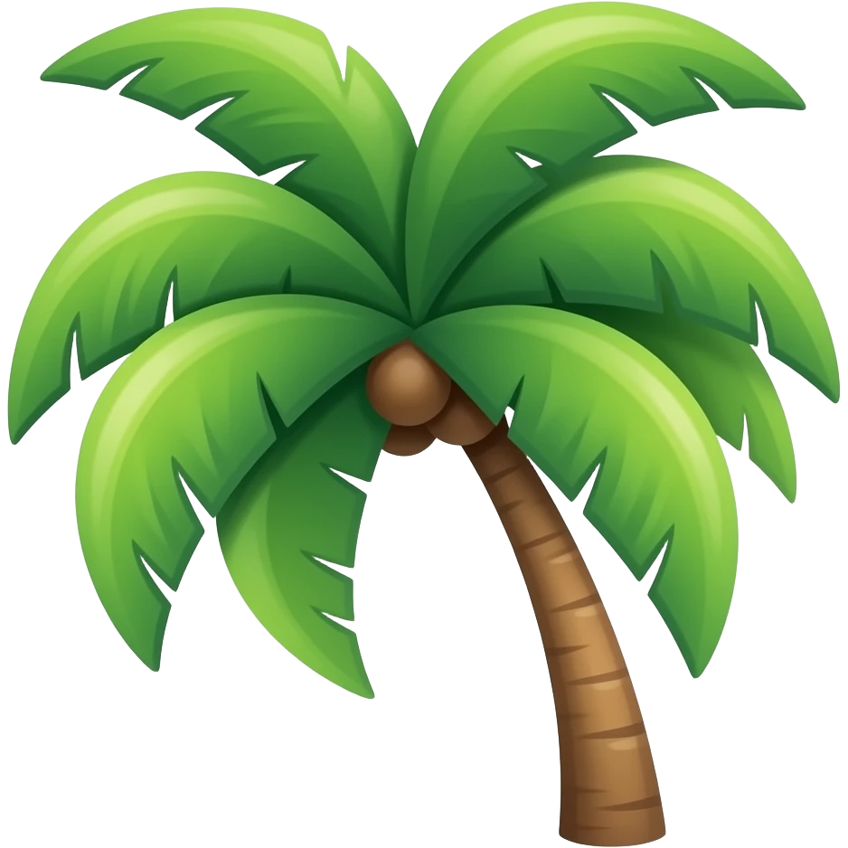 coconut tree emoji