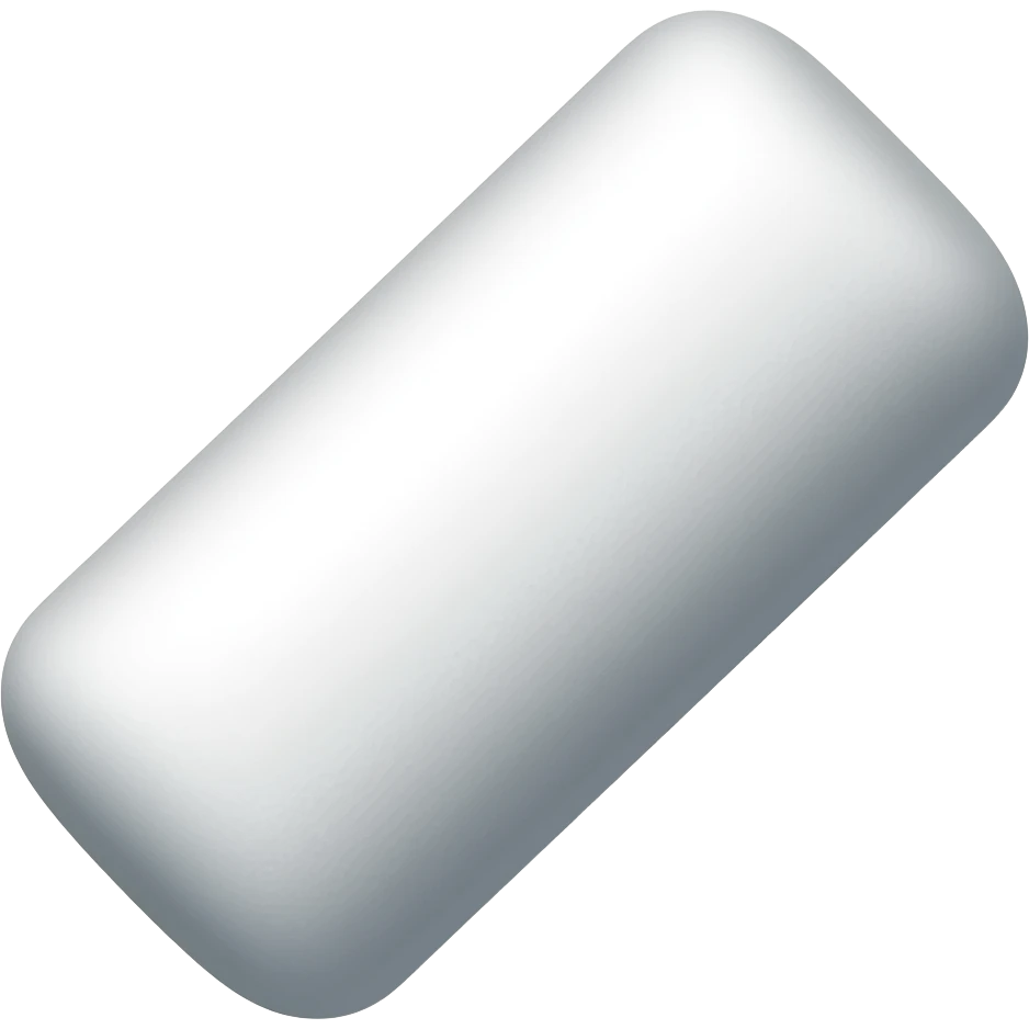 white gum emoji