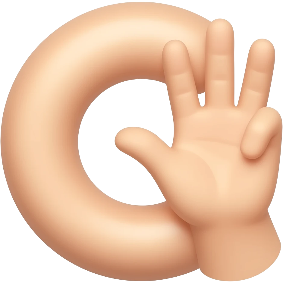 C hand emoji