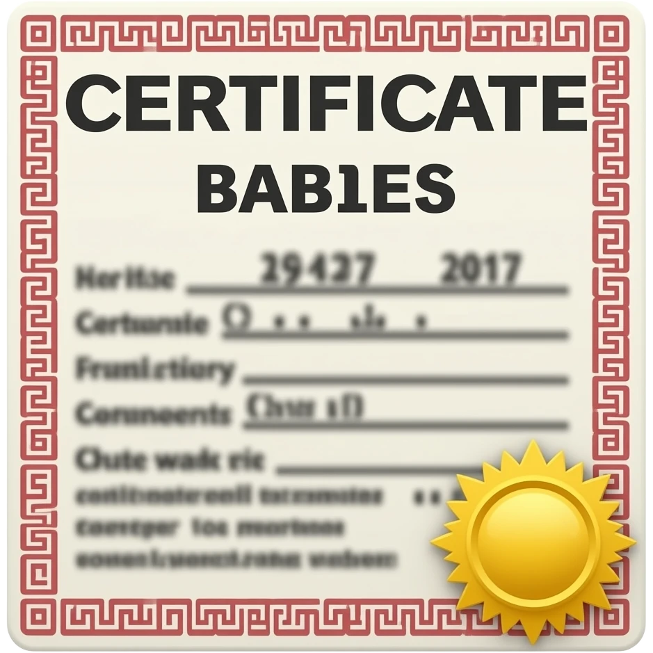 rabies certificate emoji